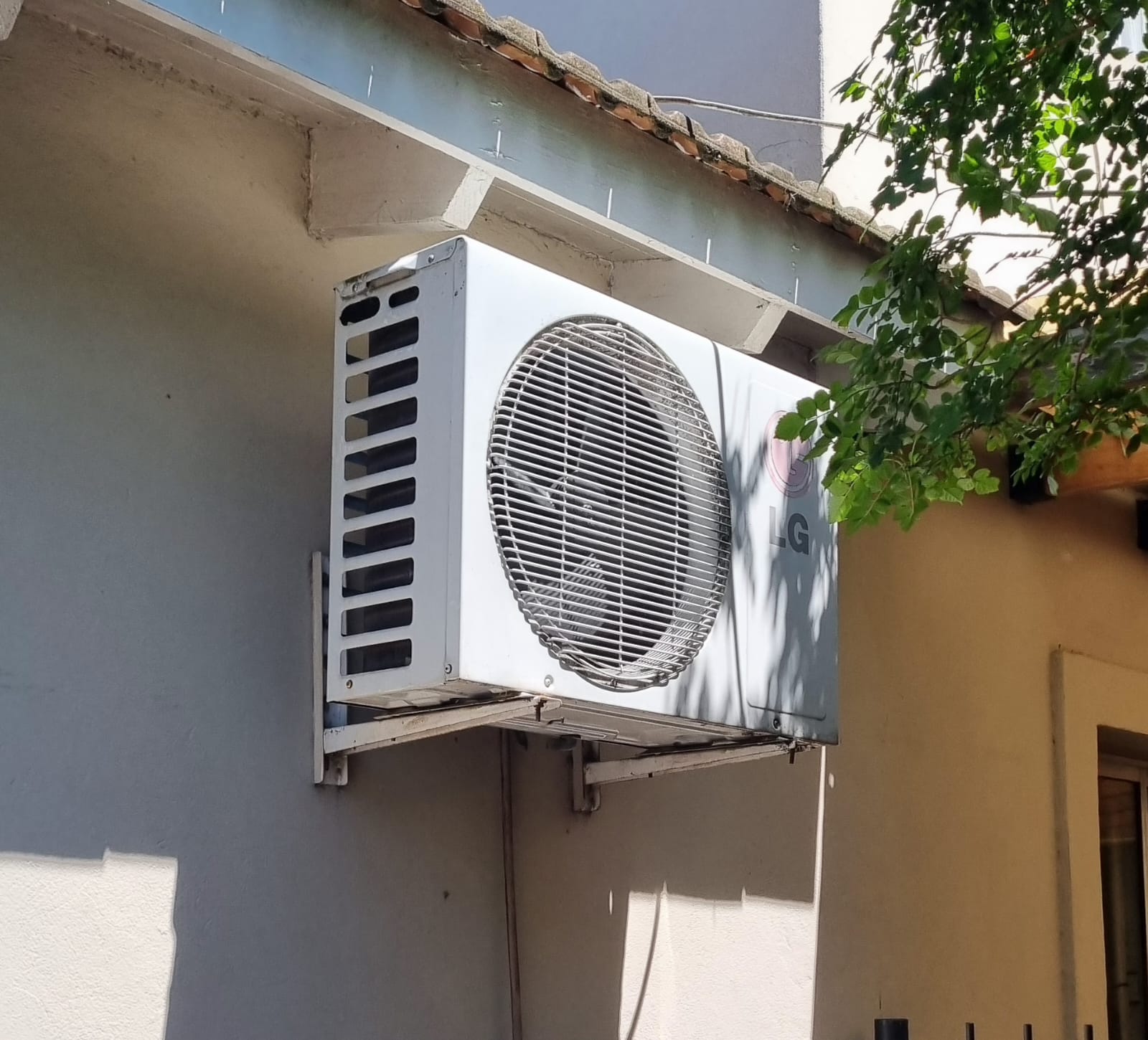 Instalación de unidad exterior LG